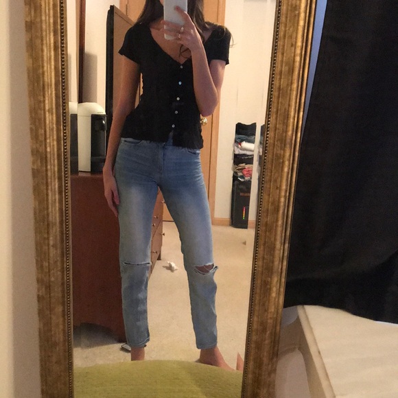 Project Social T Button Up Top - Picture 2 of 3